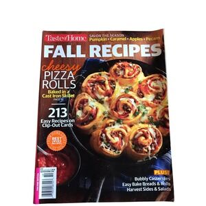 Taste of Home Magazine Save the Season Fall Recipes October 2016